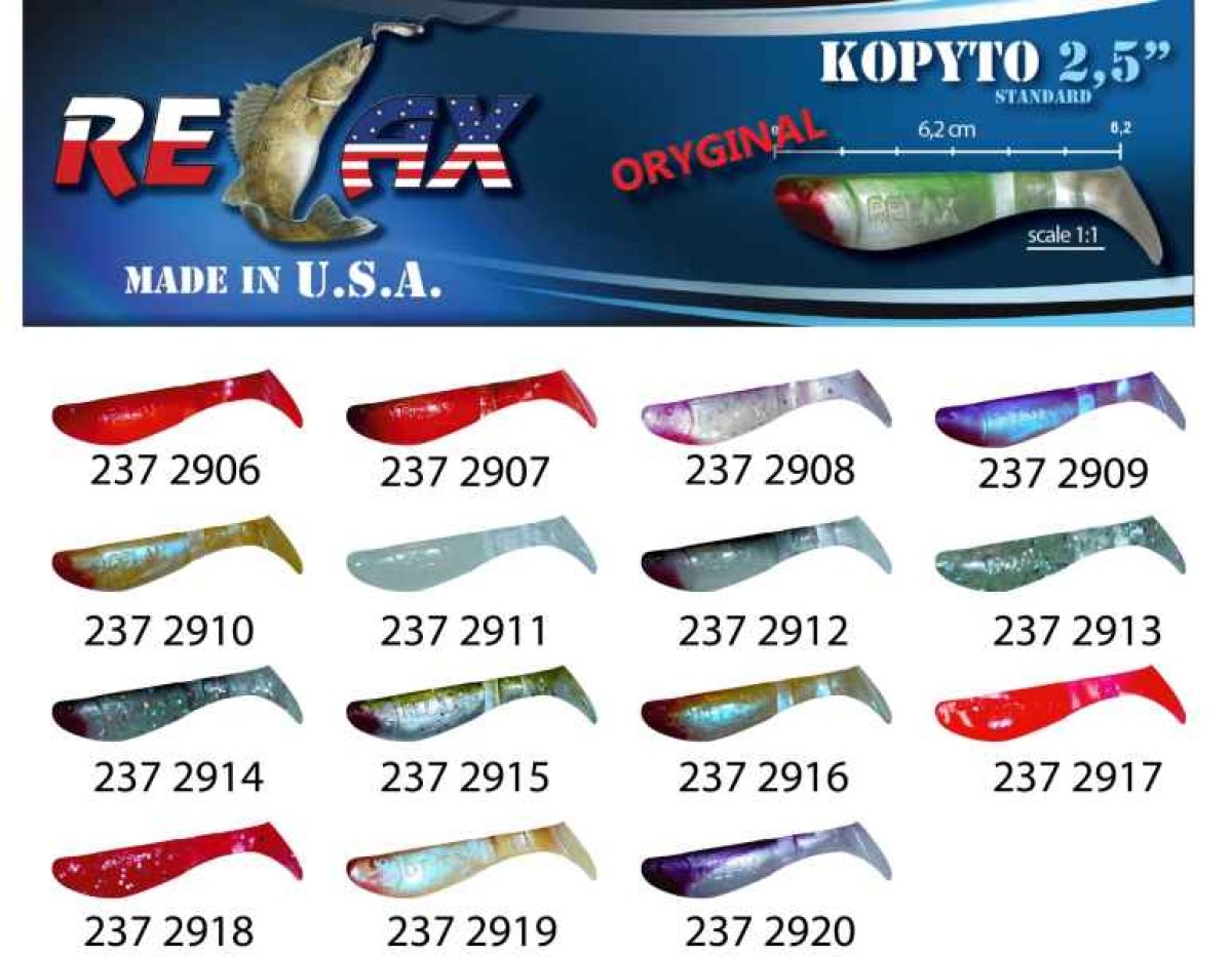 kopyto RK 2,5 (6,2cm) cena 1ks/bal10ks 2914