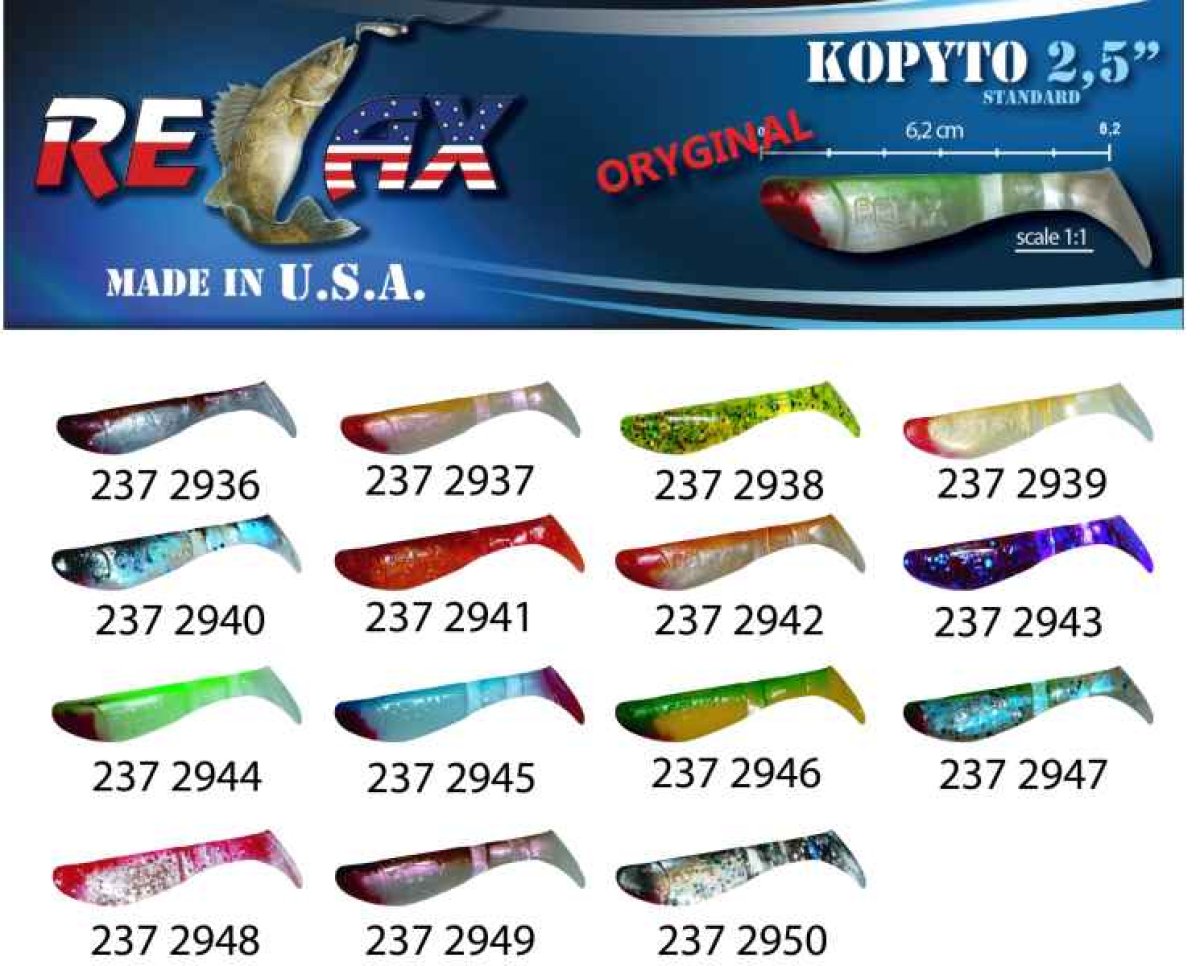 kopyto RK 2,5 (6,2cm) cena 1ks/bal10ks 2949
