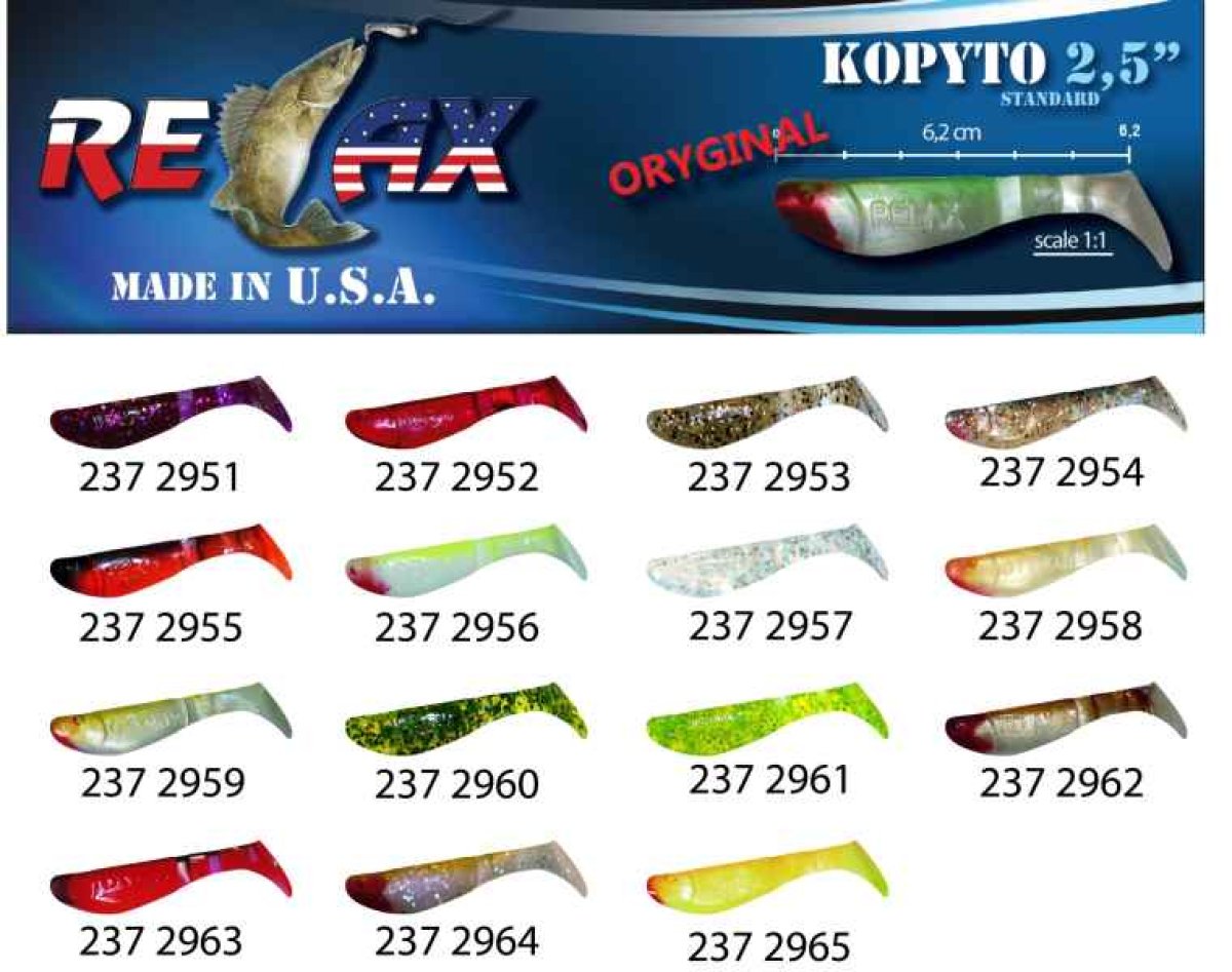 kopyto RK 2,5 (6,2cm) cena 1ks/bal10ks 2959