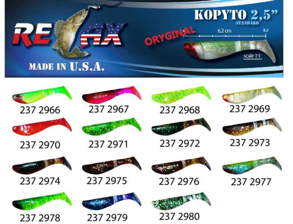 kopyto RK 2,5 (6,2cm) cena 1ks/bal10ks 2976