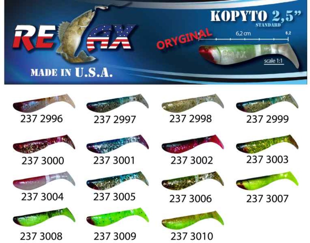 kopyto RK 2,5 (6,2cm) cena 1ks/bal10ks 3008