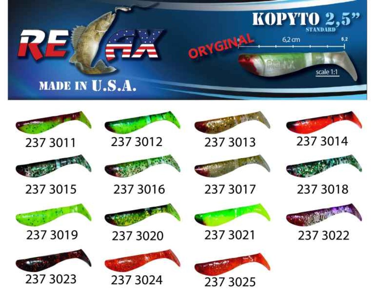 kopyto RK 2,5 (6,2cm) cena 1ks/bal10ks 3025