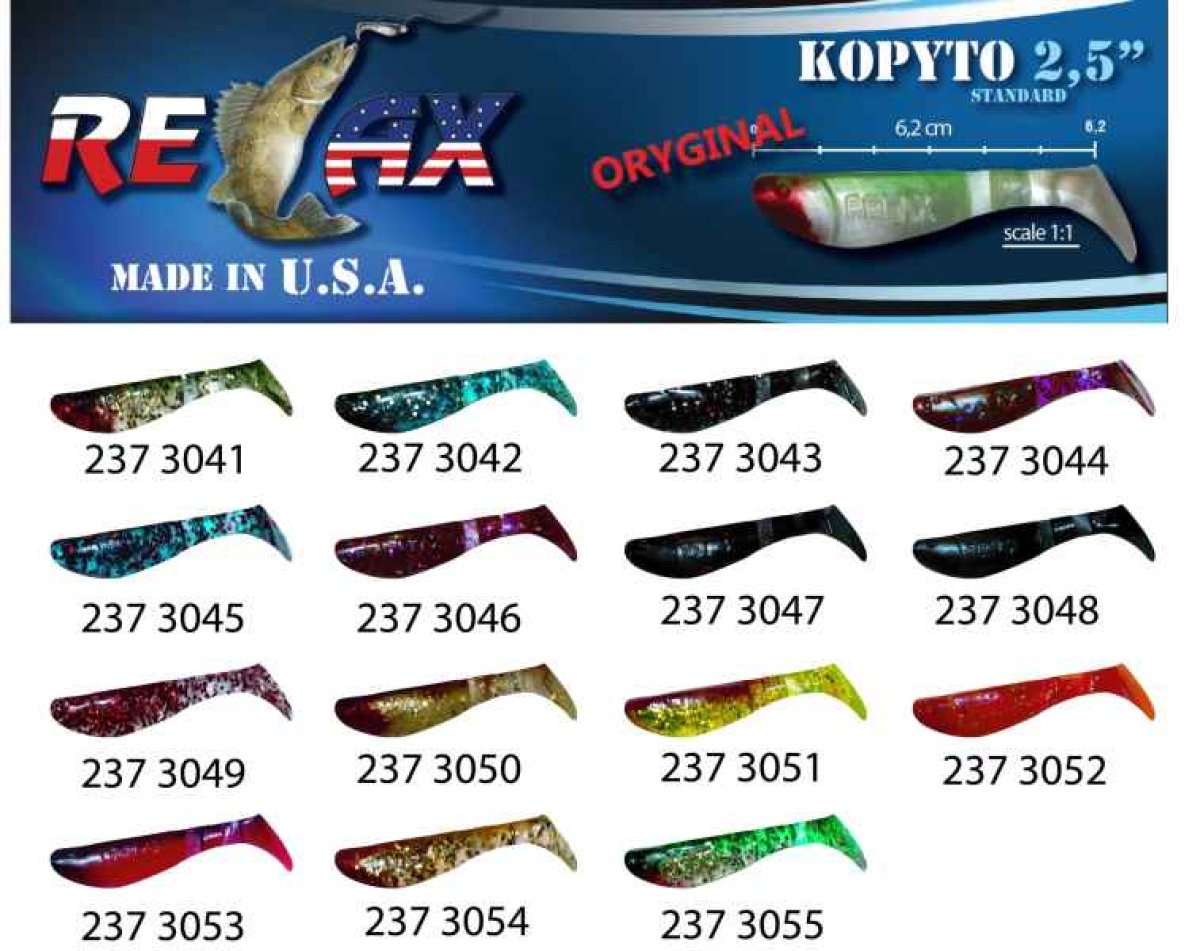 kopyto RK 2,5 (6,2cm) cena 1ks/bal10ks 3052