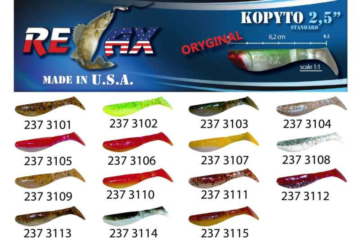 kopyto RK 2,5 (6,2cm) cena 1ks/bal10ks 3105