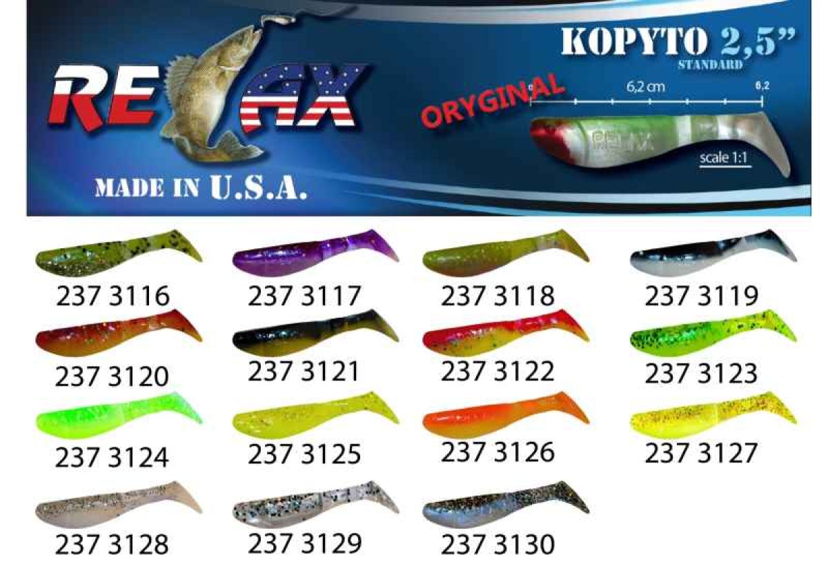kopyto RK 2,5 (6,2cm) cena 1ks/bal10ks 3118