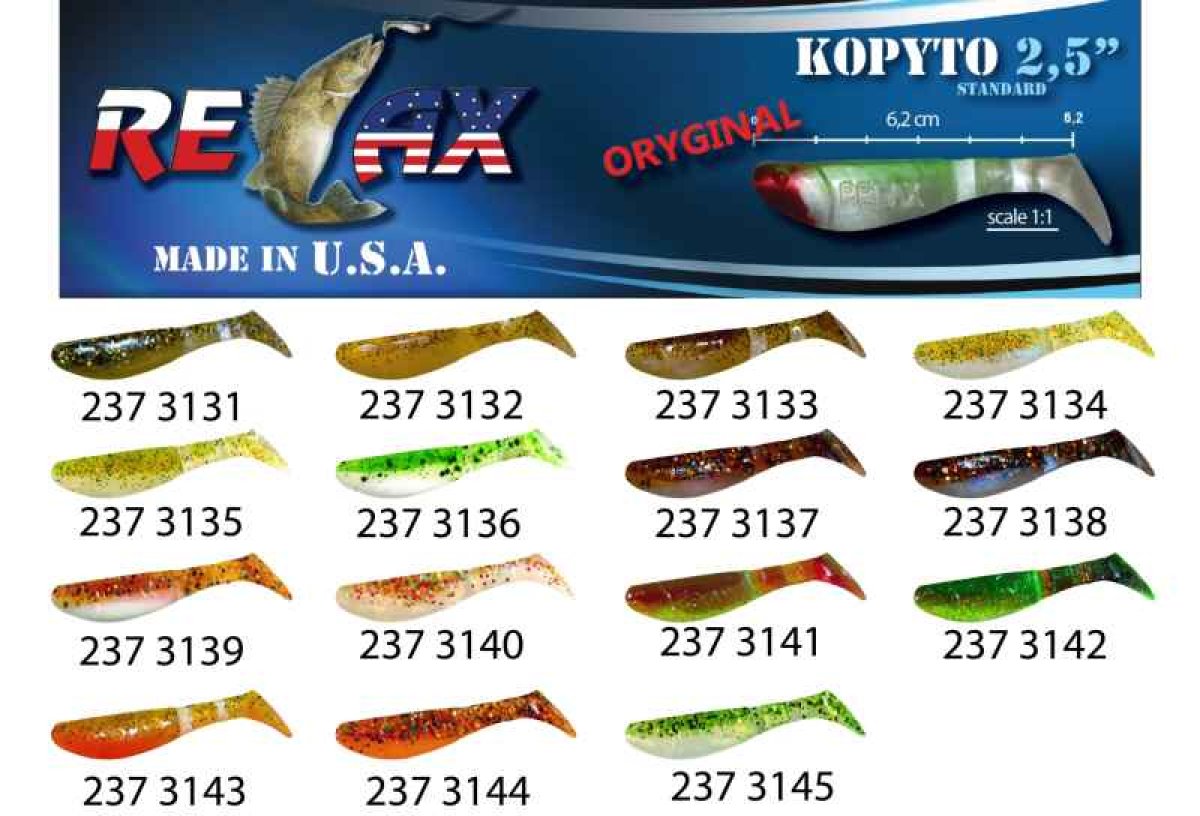 kopyto RK 2,5 (6,2cm) cena 1ks/bal10ks 3131