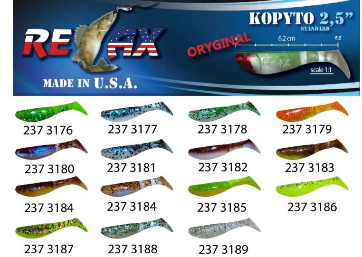 kopyto RK 2,5 (6,2cm) cena 1ks/bal10ks 3178