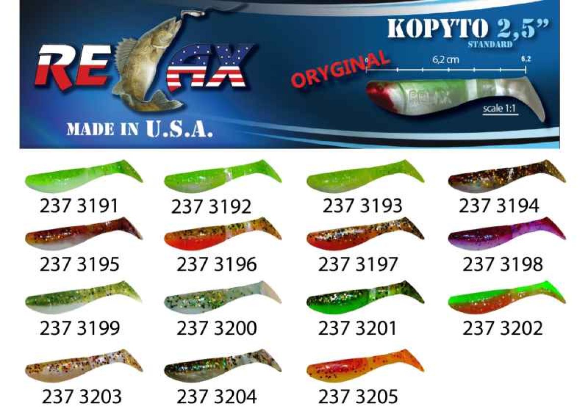 kopyto RK 2,5 (6,2cm) cena 1ks/bal10ks 3198