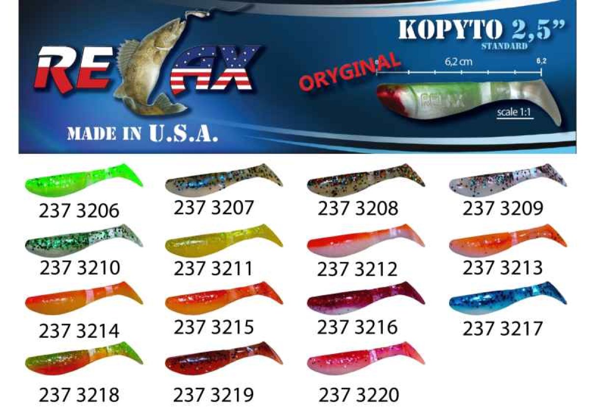 kopyto RK 2,5 (6,2cm) cena 1ks/bal10ks 3208