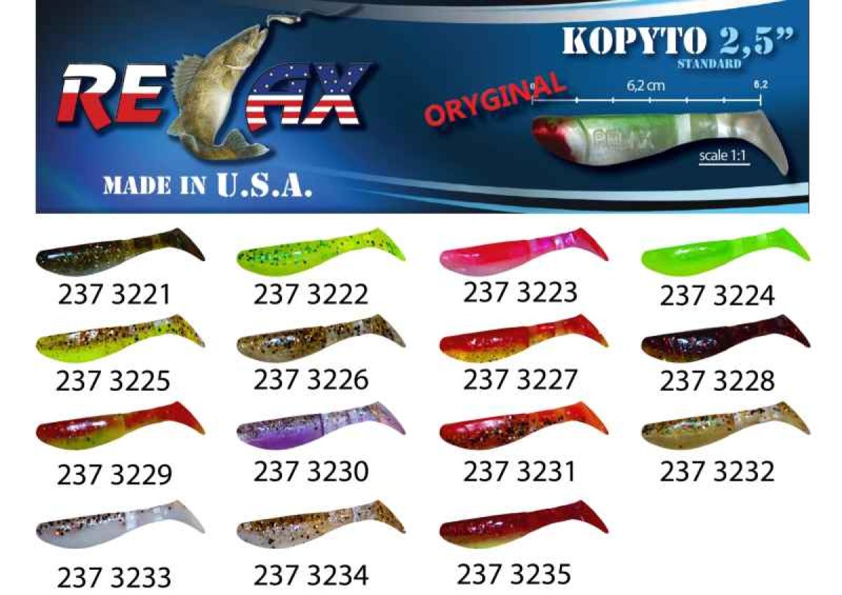 kopyto RK 2,5 (6,2cm) cena 1ks/bal10ks 3227