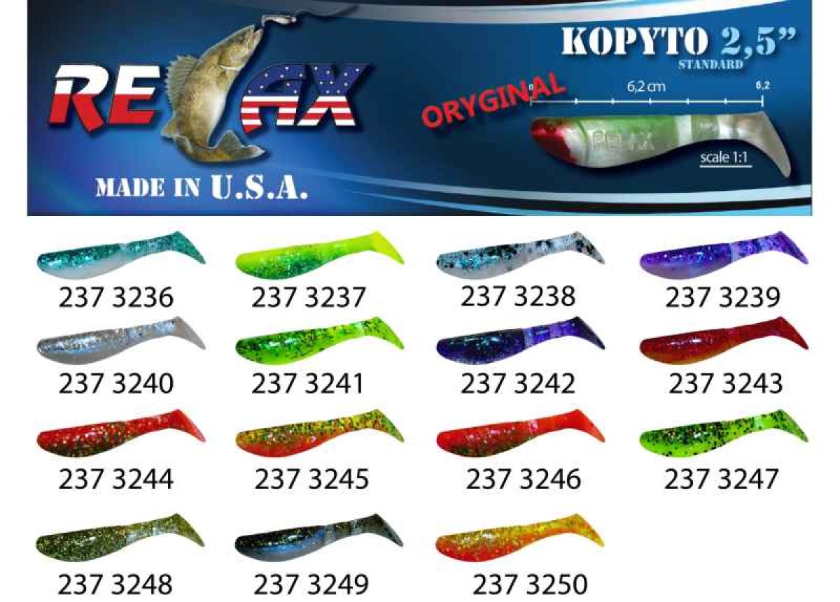 kopyto RK 2,5 (6,2cm) cena 1ks/bal10ks 3244