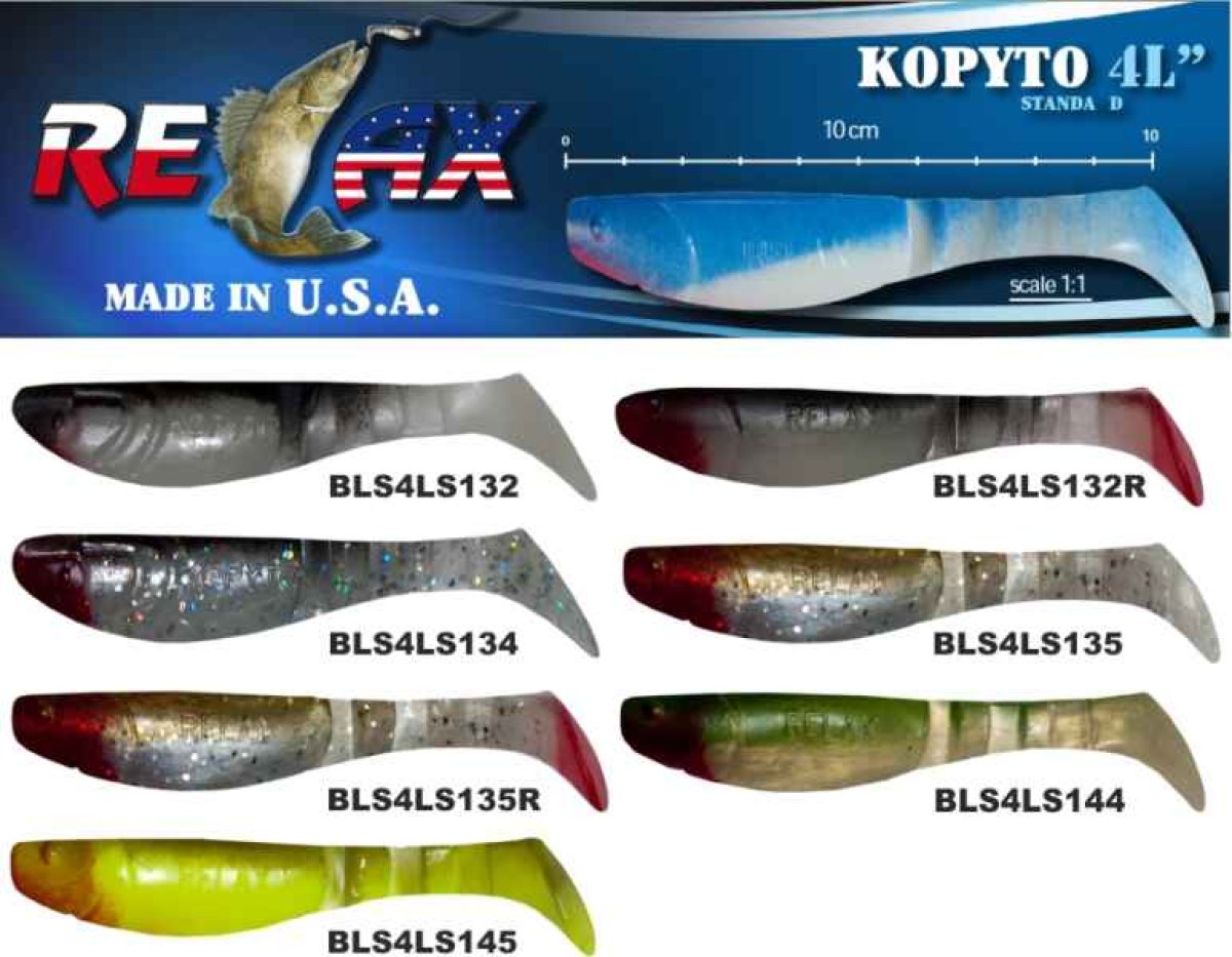 kopyto RK4-10cm - přívlačová nástraha 3694