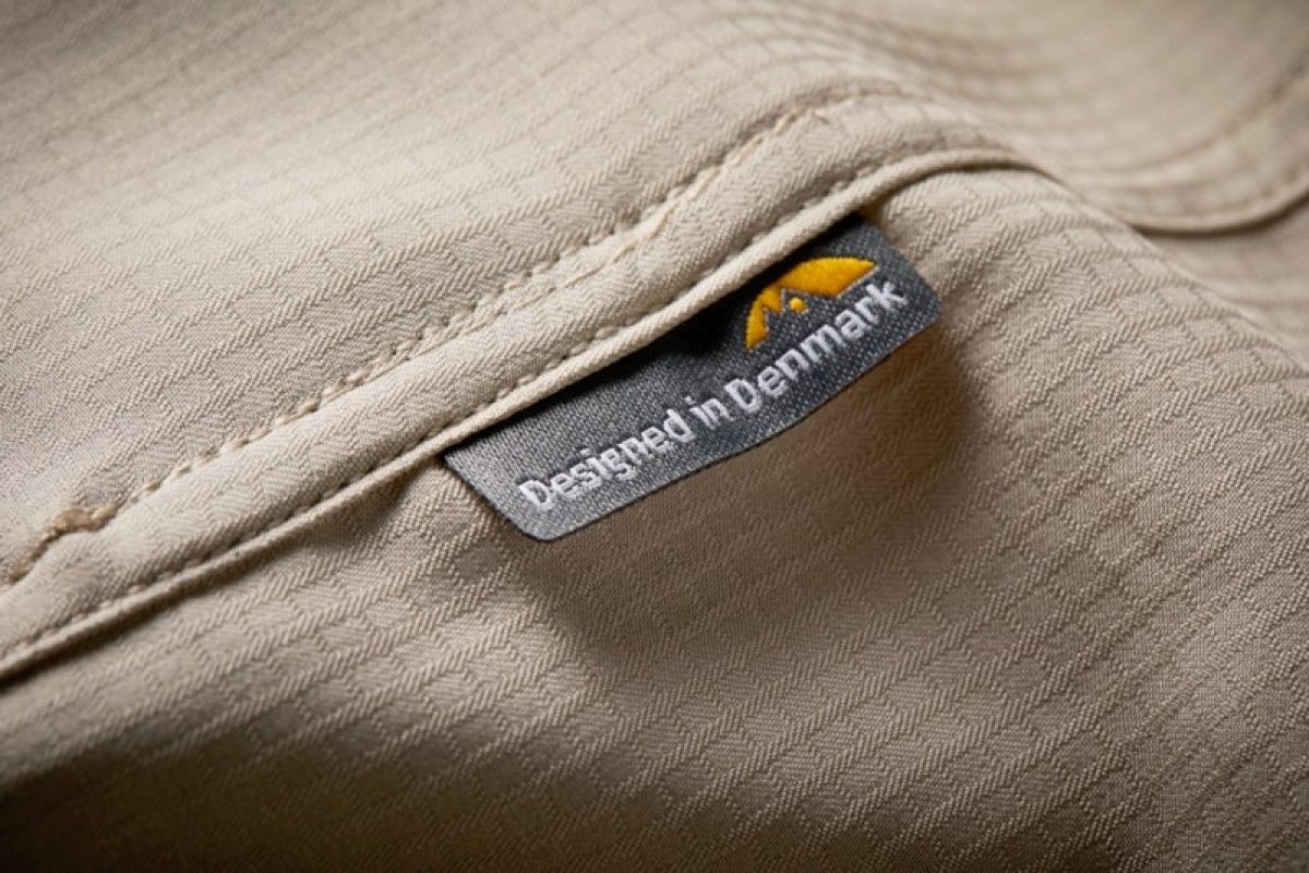 Košile s dlouhým rukávem Ezmar Light khaki XL