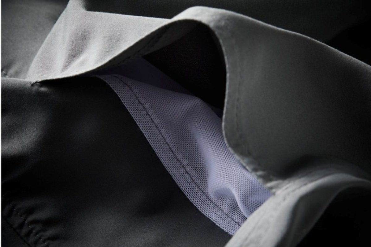 Košile s dlouhým rukávem Ezmar mid weight soft šedá 3XL