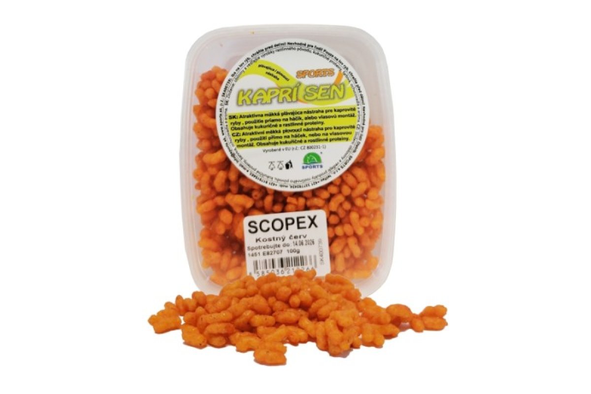 Kostní červ dipovaný 100g Jahoda extra