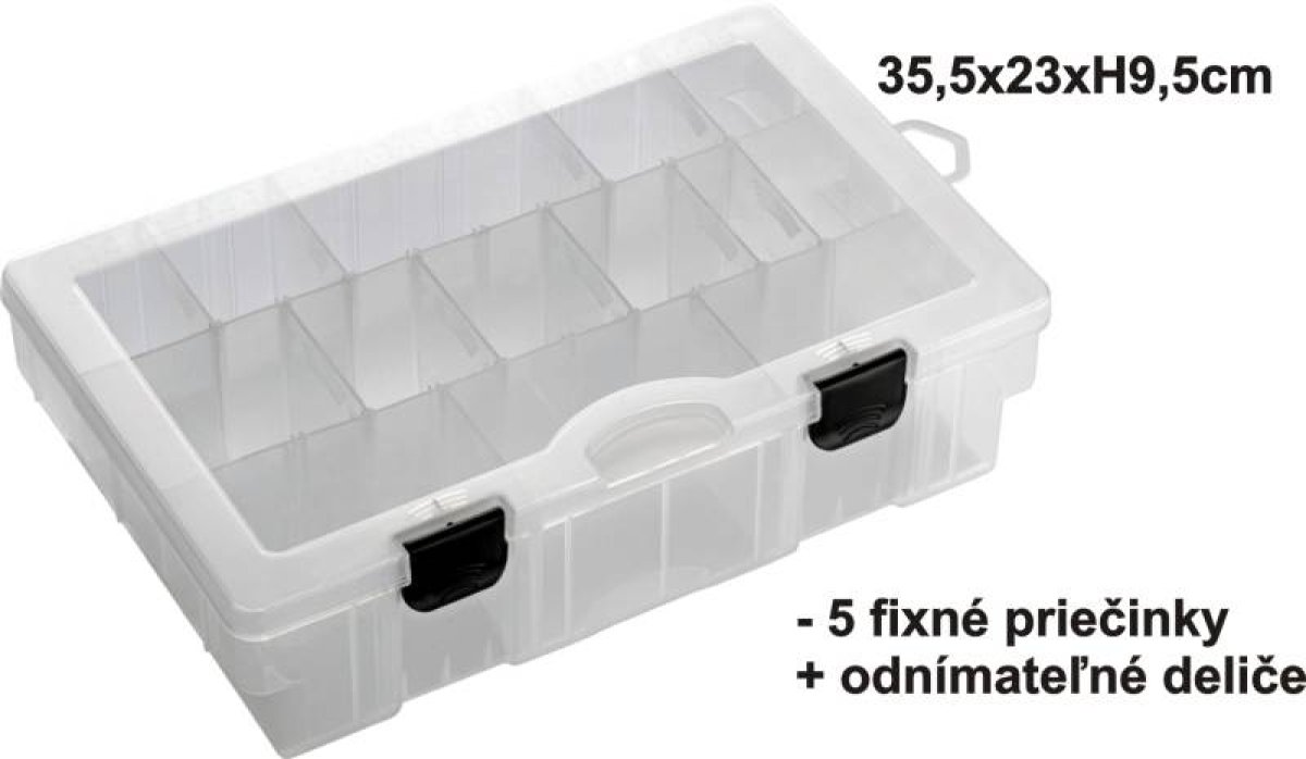 Krabička-BOX 35,5x23x9,5cm,5pev.+var.př.