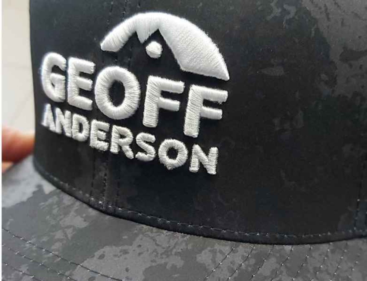 Kšiltovka Geoff Anderson Flexfit Lapwing 3D logo S/M Kšiltovka Geoff Anderson Flexfit Lapwing 3D logo S/M
