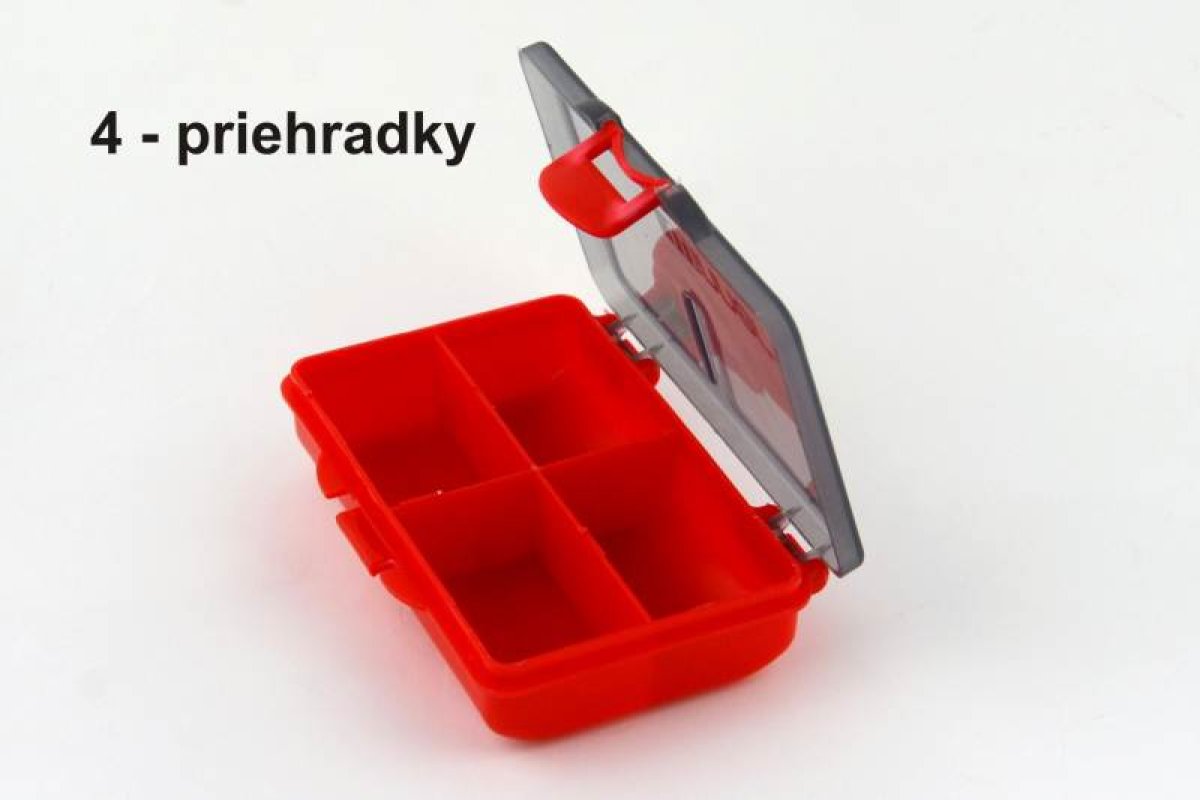 Method Bait -Method box na drobné příslušenství 4 přihrádky 10,5 cm / 7 cm / 2,5 cm
