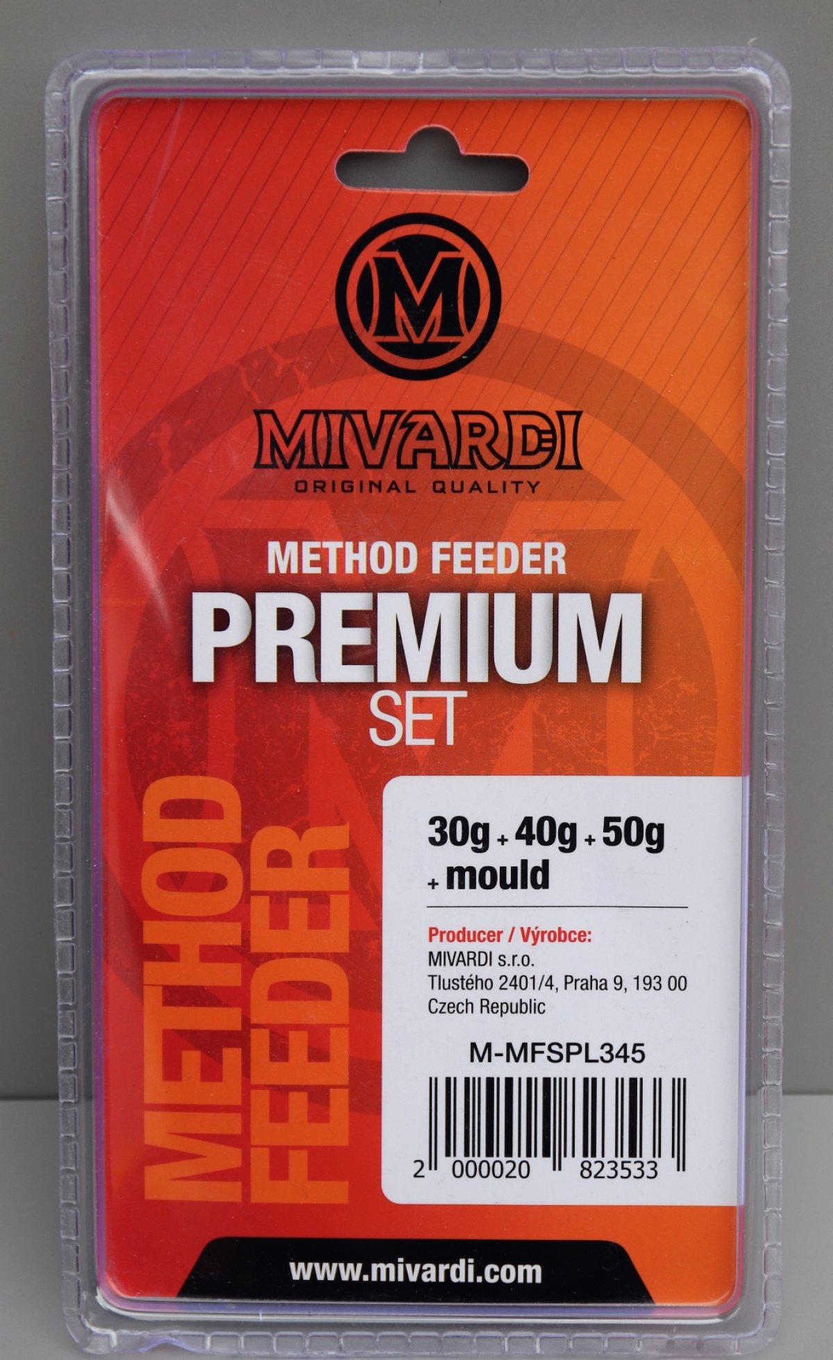 Method Feeder set Premium L (30g + 40g + 50g + formička) Method Feeder set Premium L (30g + 40g + 50g + formička)