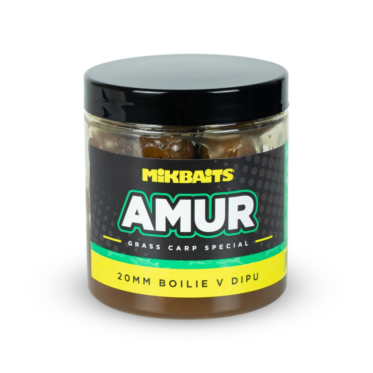 Mikbaits Amur range - Amur boilie v dipu 250ml, 20mm