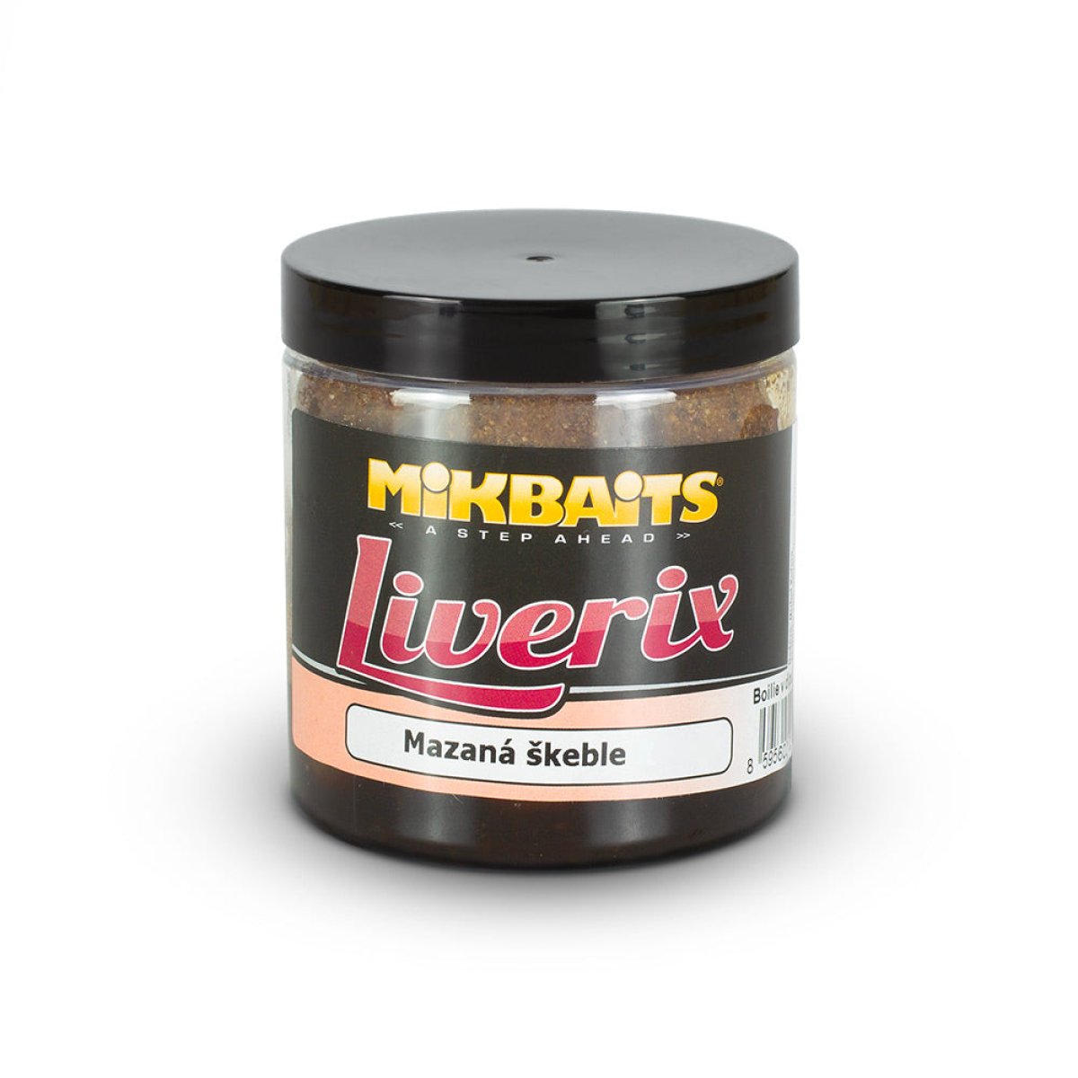 Mikbaits Liverix boilie v dipu 250ml Mazaná škeble 741