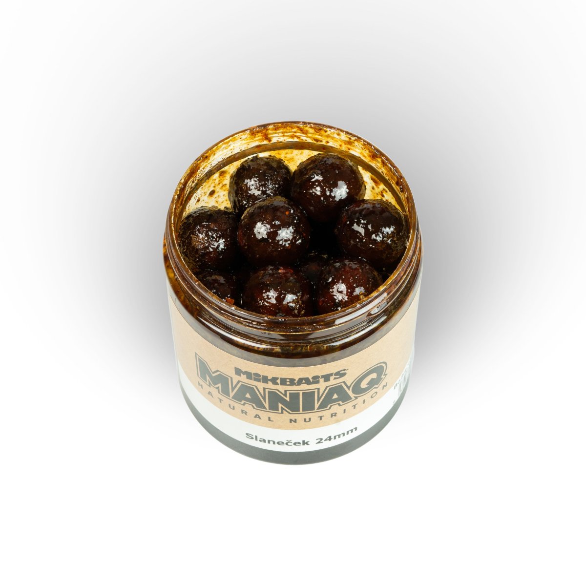 Mikbaits ManiaQ boilie v dipu 250ml Slaneček 748