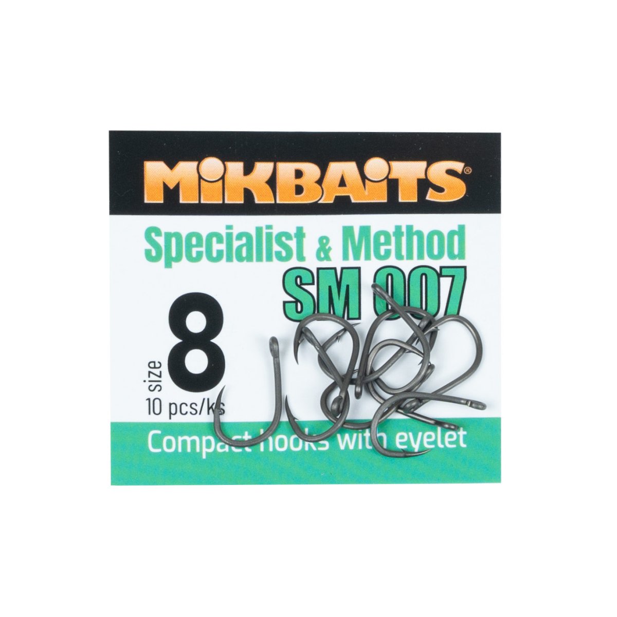 Mikbaits SPECIALIST & METHOD háčky SM 007 hook 10ks 629