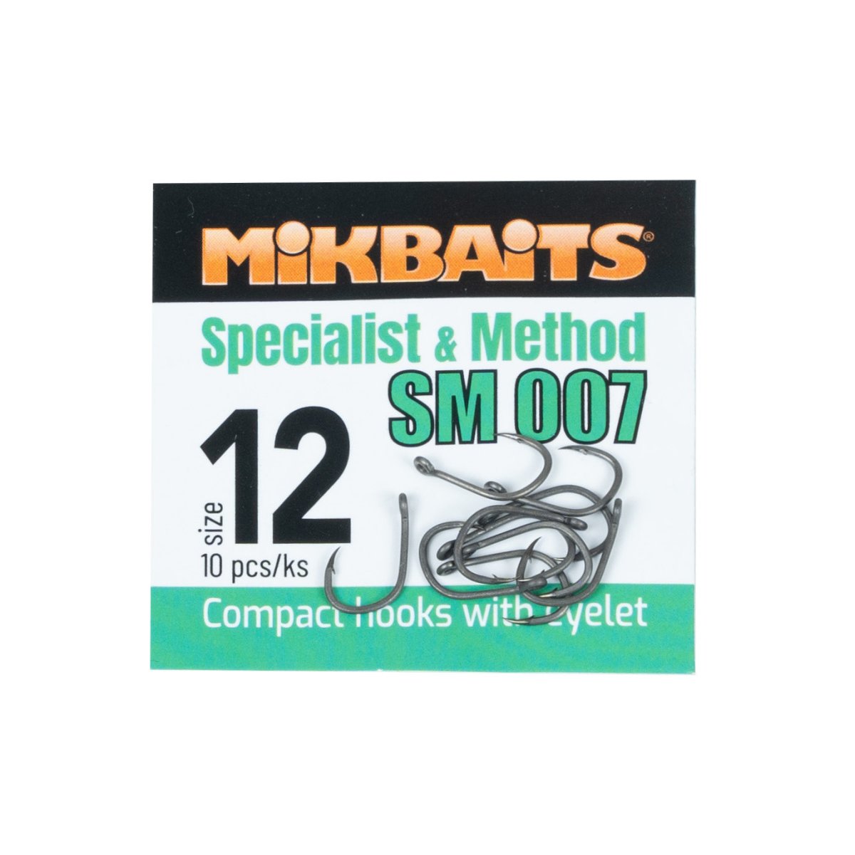 Mikbaits SPECIALIST & METHOD háčky SM 007 hook 10ks 631