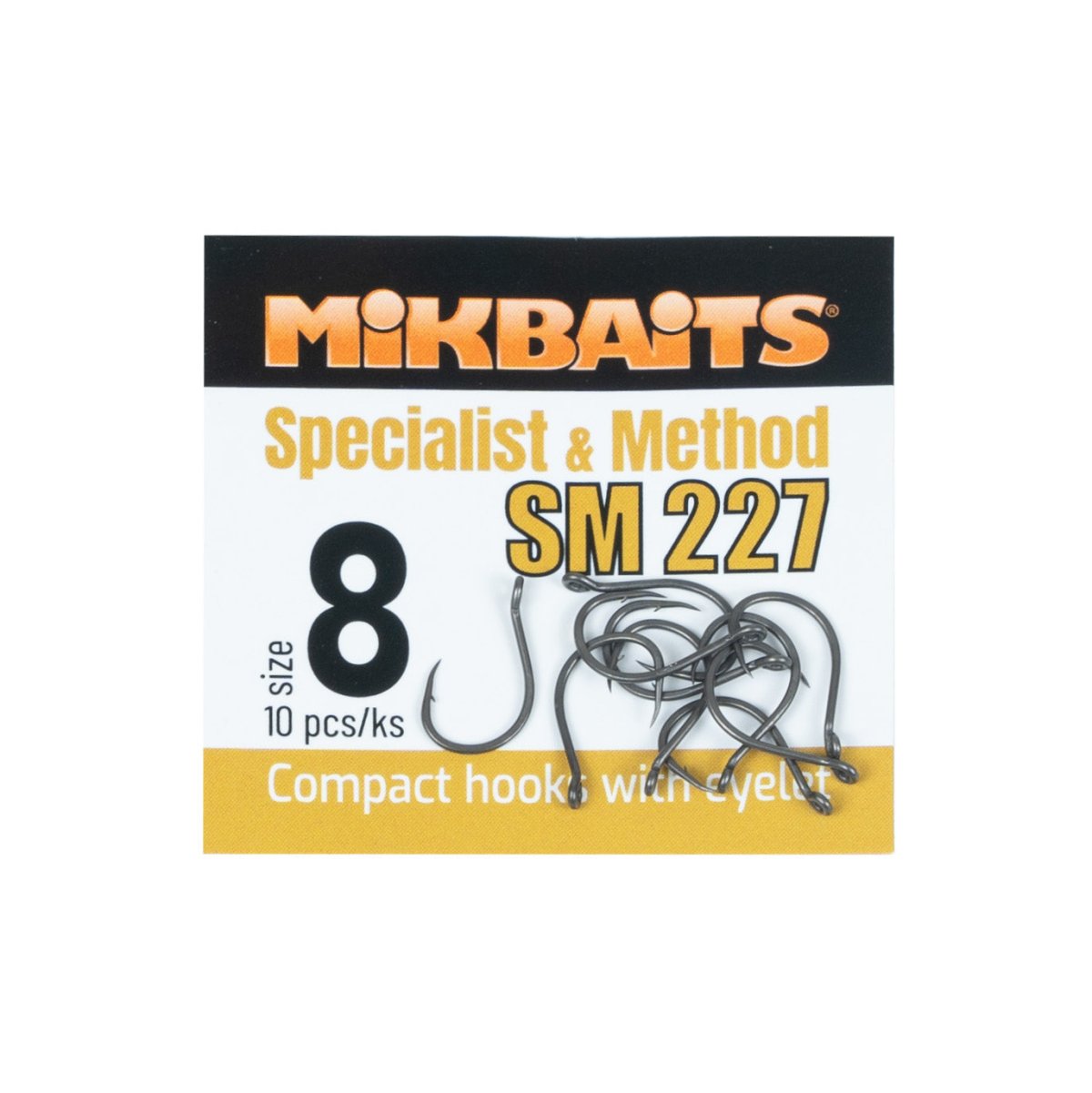 Mikbaits SPECIALIST & METHOD háčky SM 227 hook 10ks 635