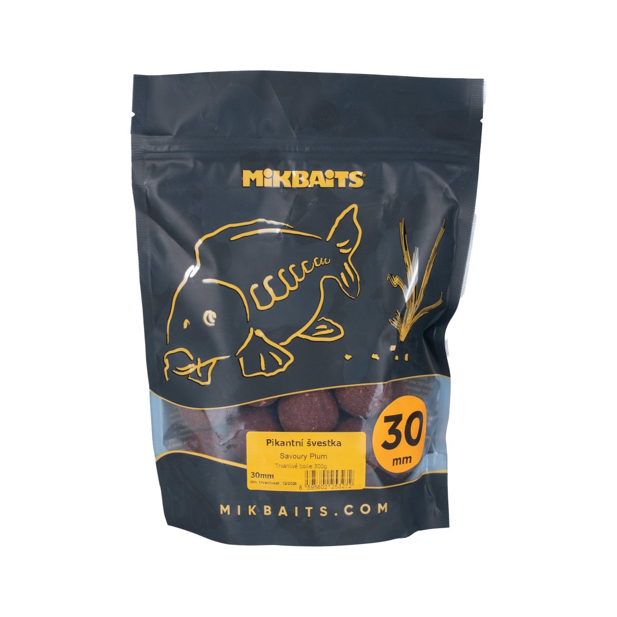 Mikbaits Spiceman boilie 300g - Pikantní švestka 30mm