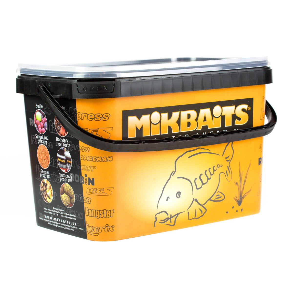 Mikbaits Spiceman boilie Pikantní švestka 1354