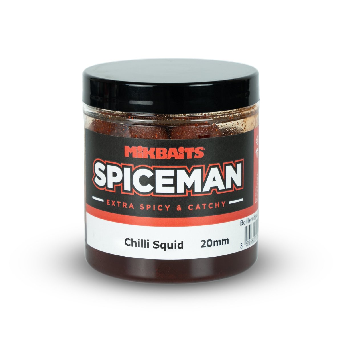 Mikbaits Spiceman boilie v dipu 250ml Chilli Squid - 20mm