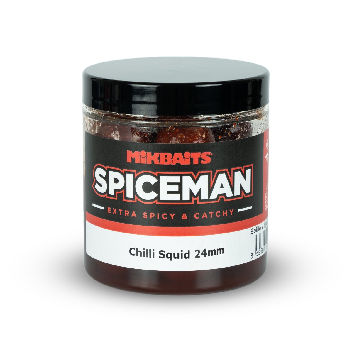 Mikbaits Spiceman boilie v dipu 250ml Chilli Squid - 24mm