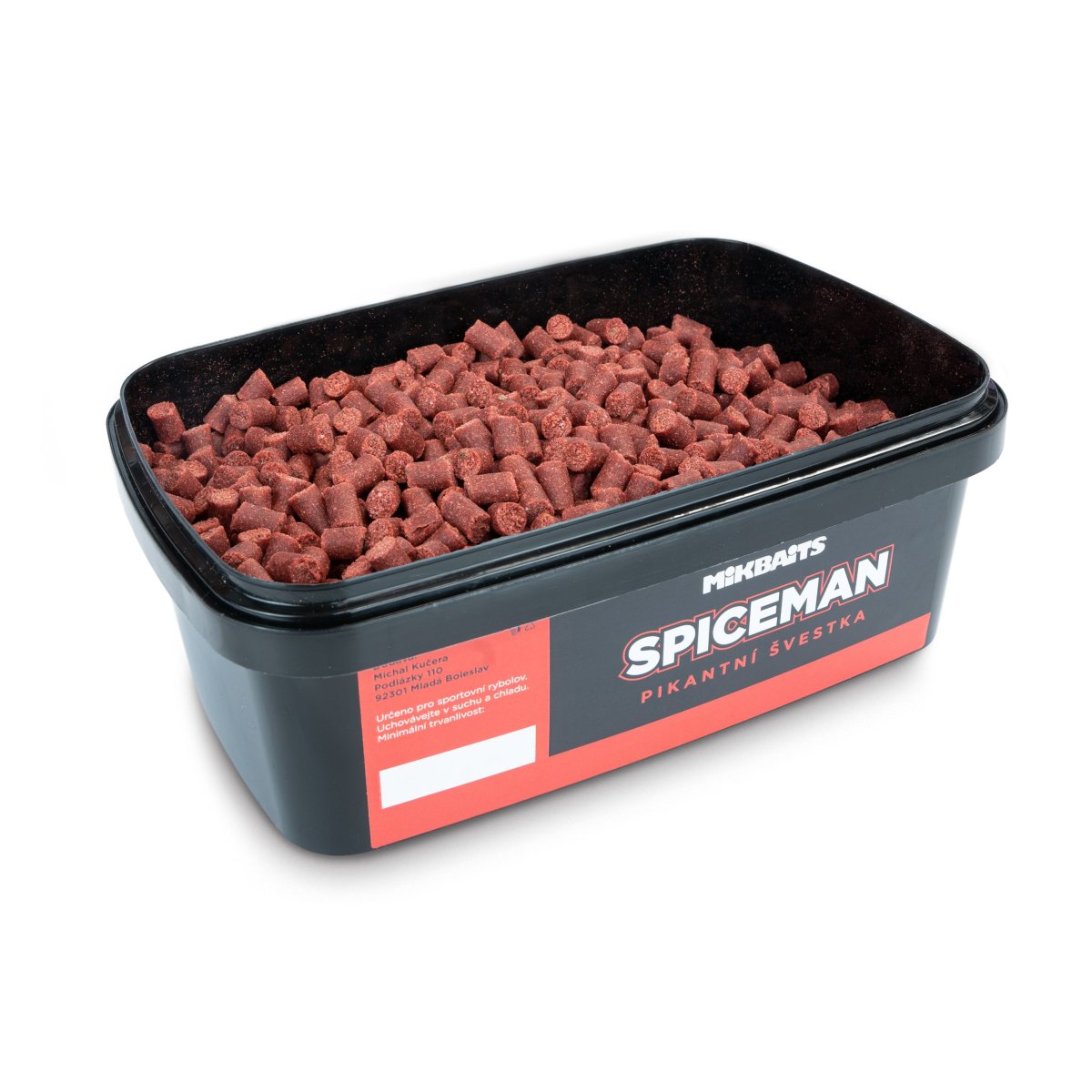 Mikbaits Spiceman pelety 700g Pikantní švestka 6mm