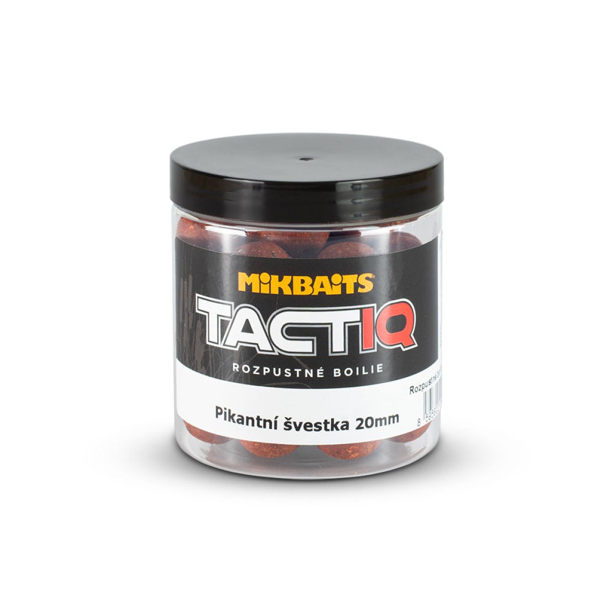 Mikbaits TactiQ rozpustné boilie 250ml Pikantní švestka 624