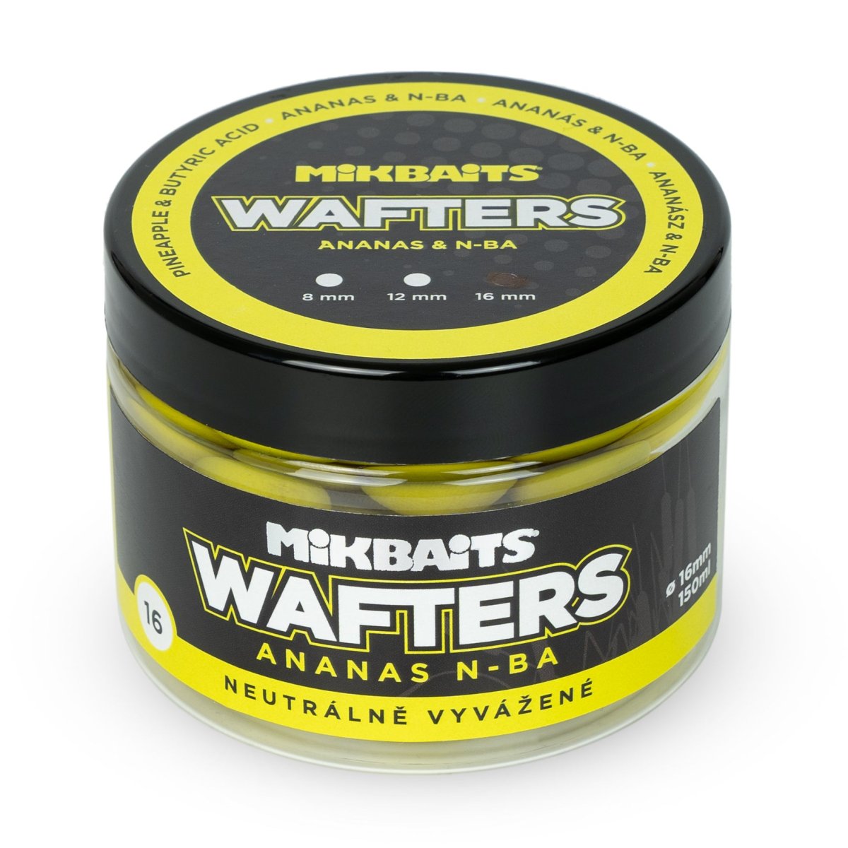 Mikbaits Wafters vyvážené nástrahy 150ml Ananas N-BA 615
