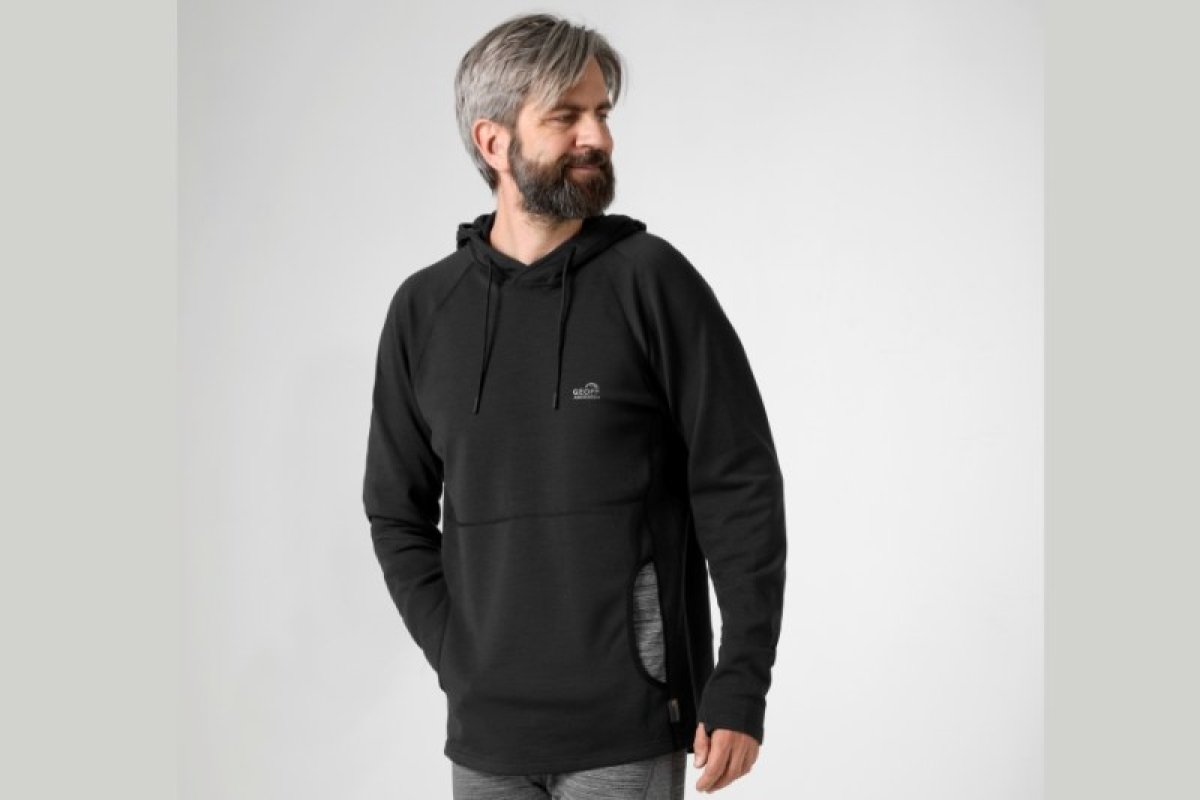 Mikina Geoff Anderson WizWool 335 černá XL 7382