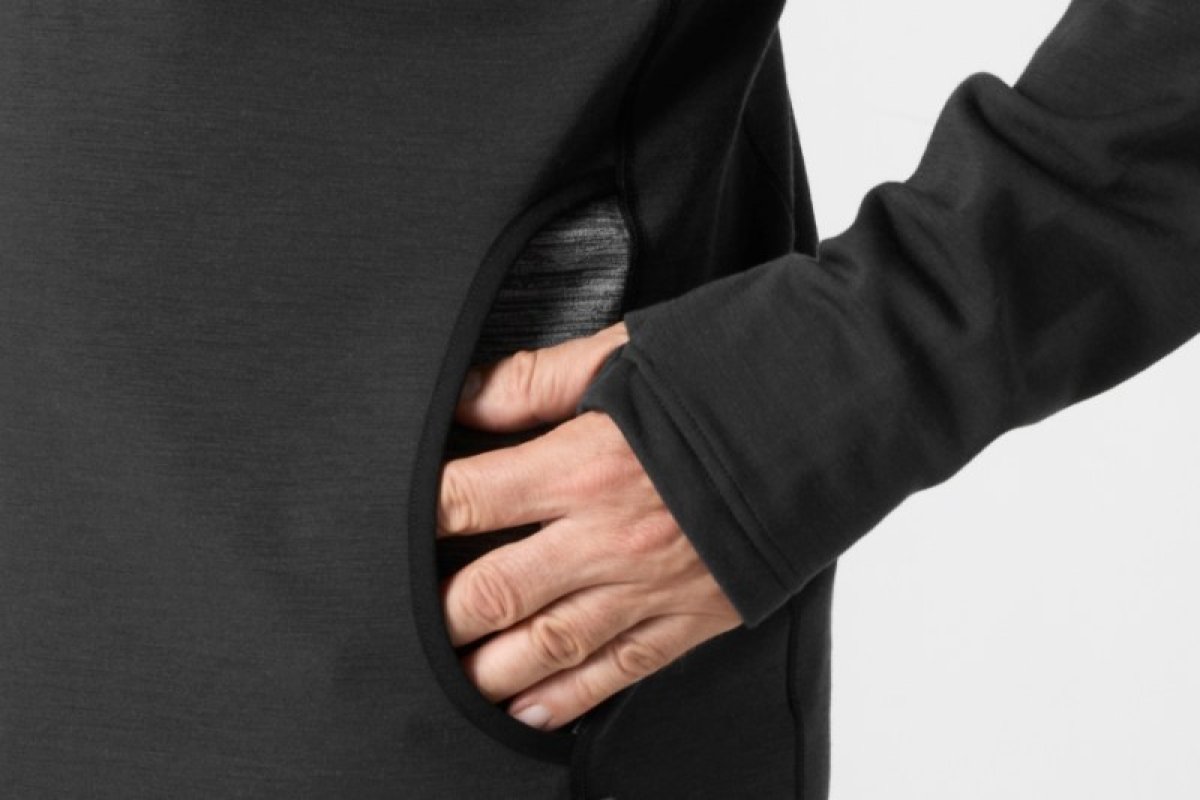 Mikina Geoff Anderson WizWool 335 černá XXL 7383