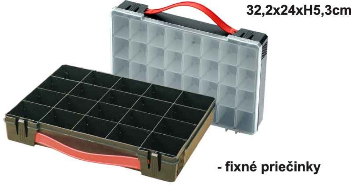 Mini BOX 32,2x24x5,3 - variab. přihrádky 3442