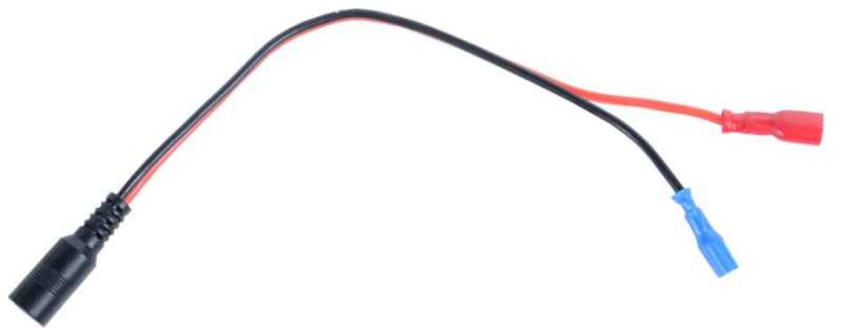 Nabíjecí kabel na baterku pro zavážecí loďky M1 a M2