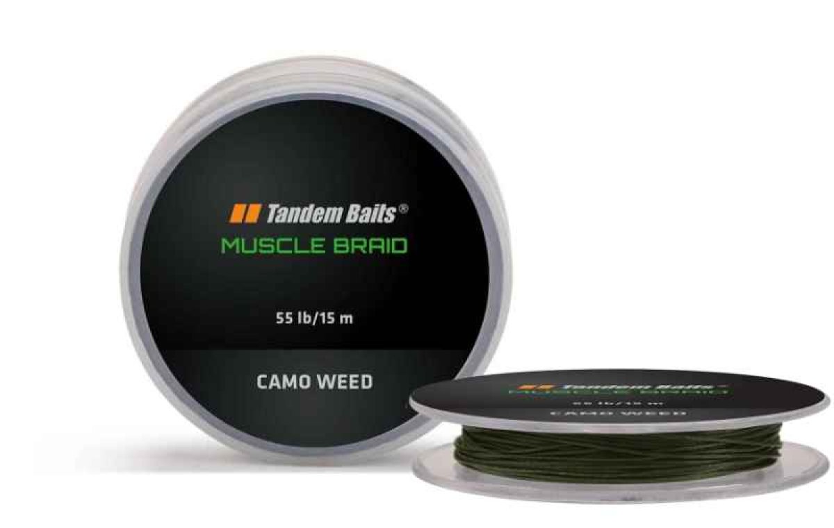 Návazcová šňůra Muscle Braid 15 m camo 40lb