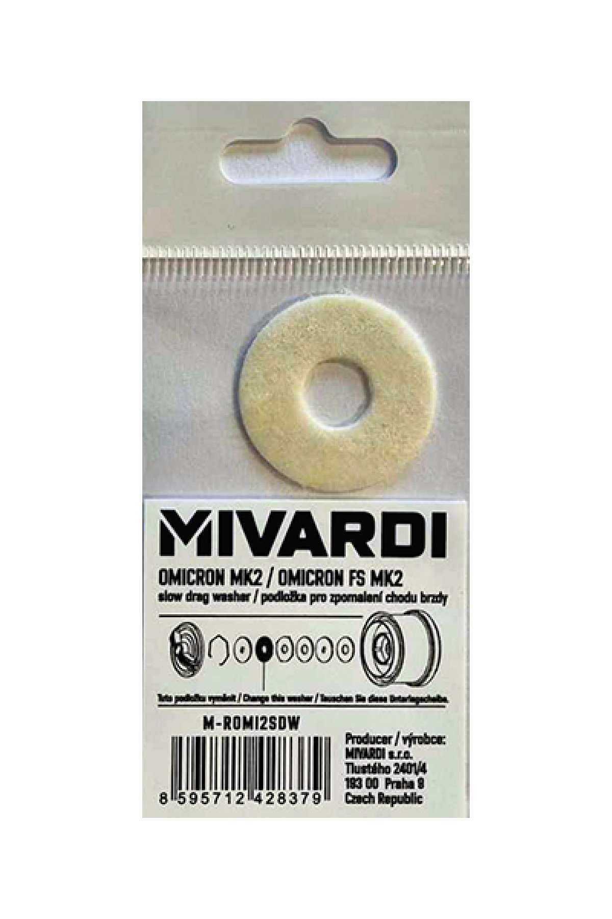 Naviják Omicron FS MK2 - podložka pro zpomalení chodu brzdy 