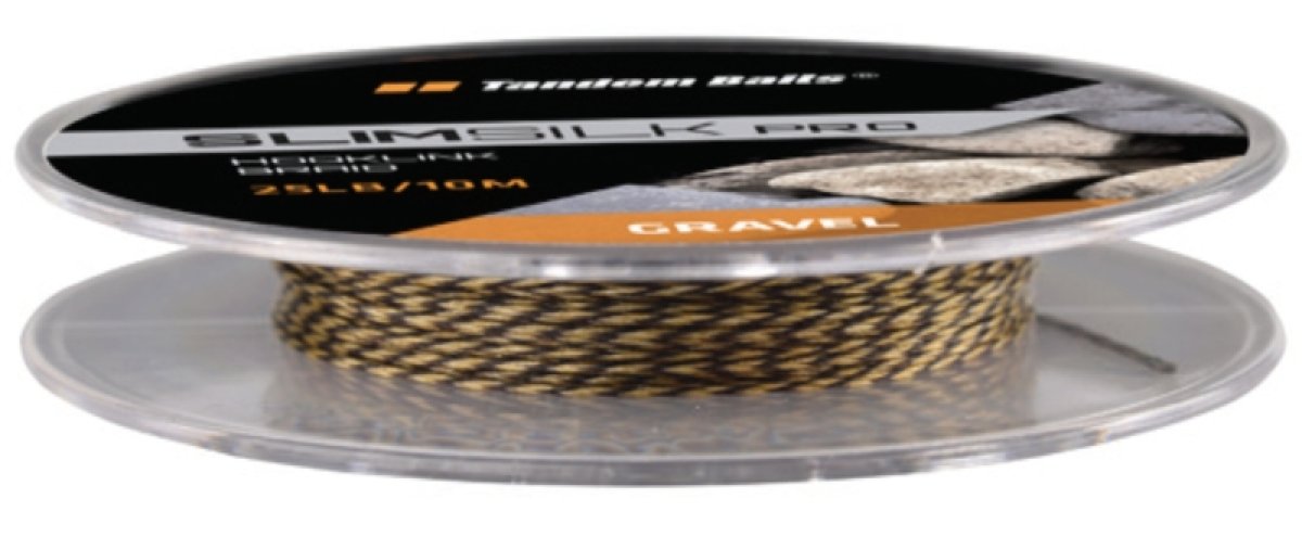 Pletená šňůra 10m / 25lb SLIMSILK Gravel