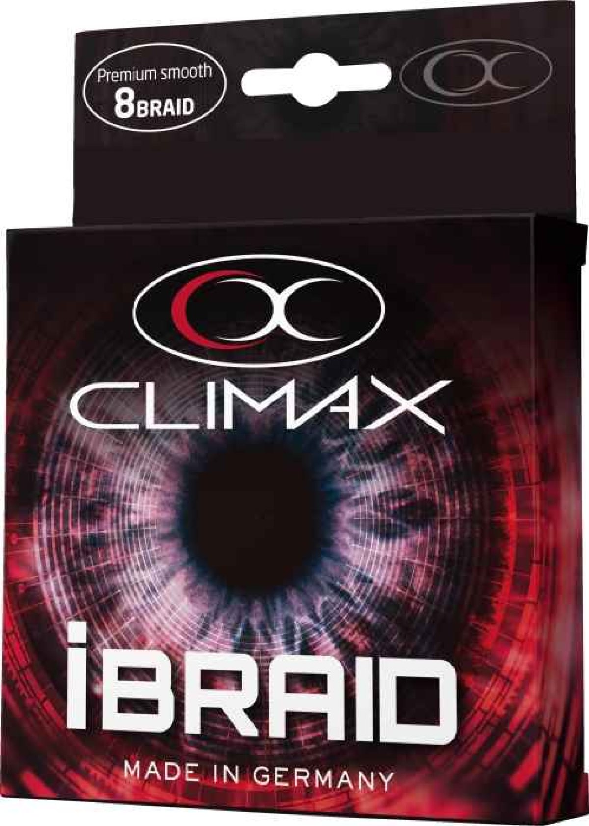 Pletená šňůra Climax iBraid Fluo-červená 135m 0,08mm / 6kg