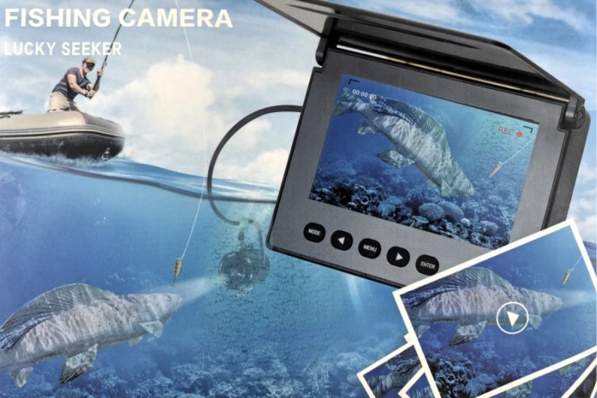 Podvodní kamera s držákem na prut FL180AR LCD 4,3\