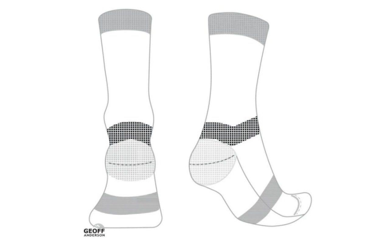 Ponožky Geoff Anderson WizWool Light Weight černé 44-47 710