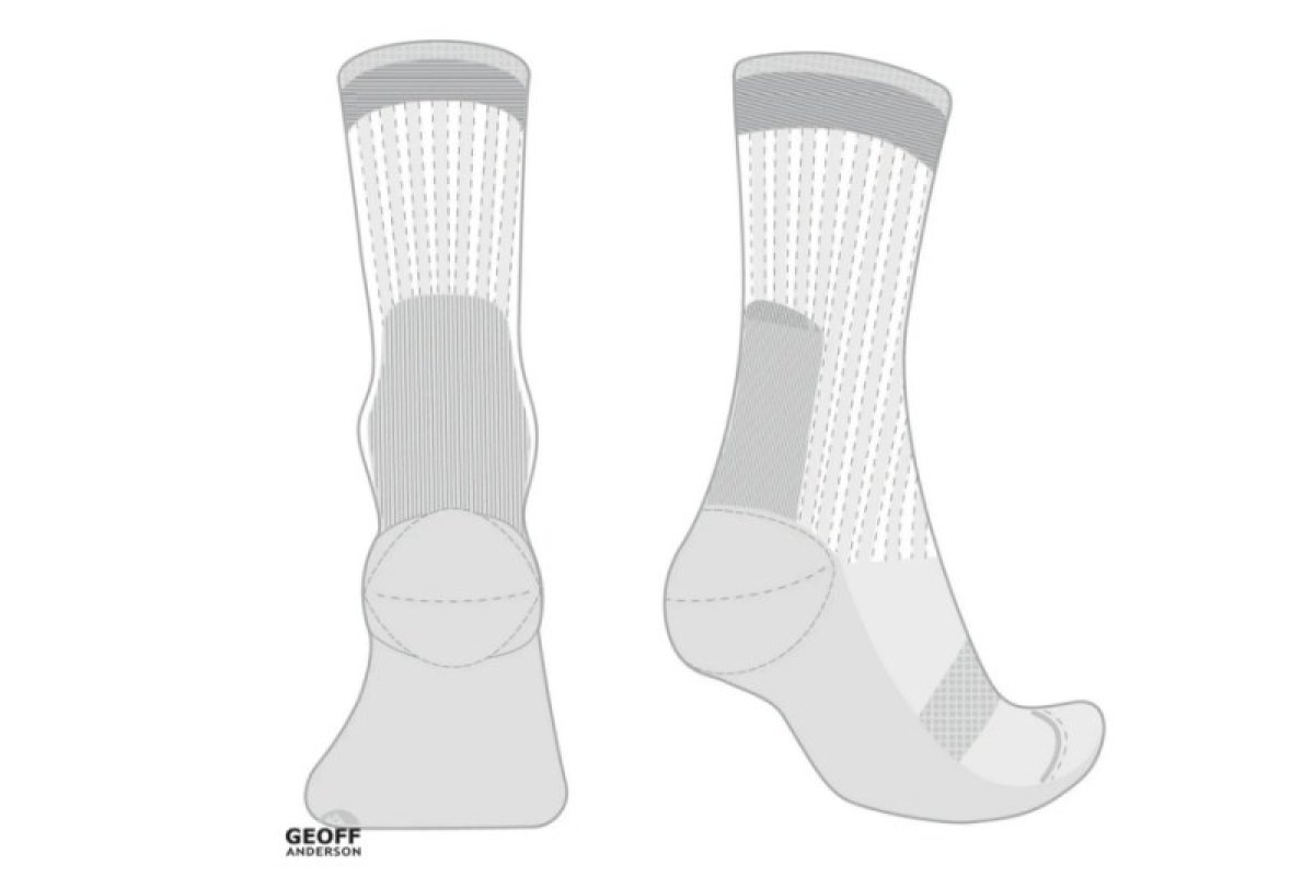 Ponožky Geoff Anderson WizWool Mid Weight černé 44-47 698