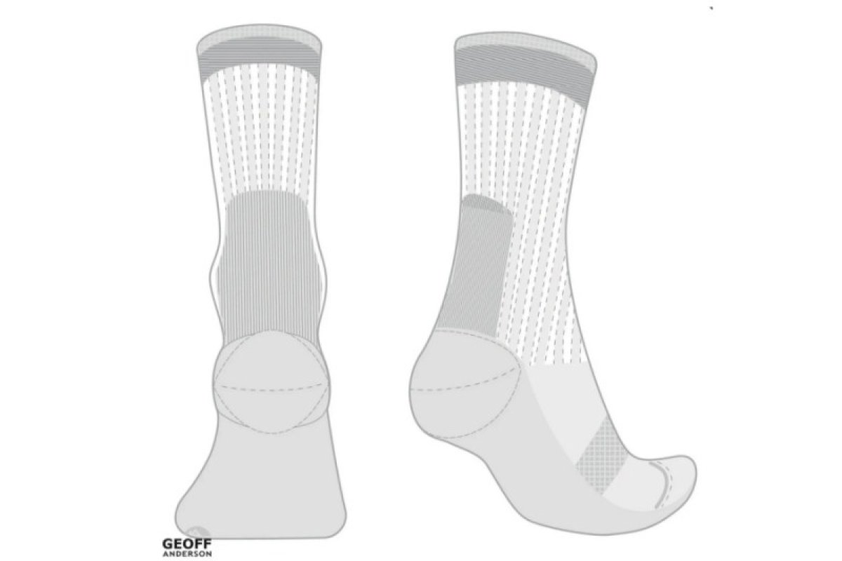 Ponožky Geoff Anderson WizWool Mid Weight šedé 44-47 692