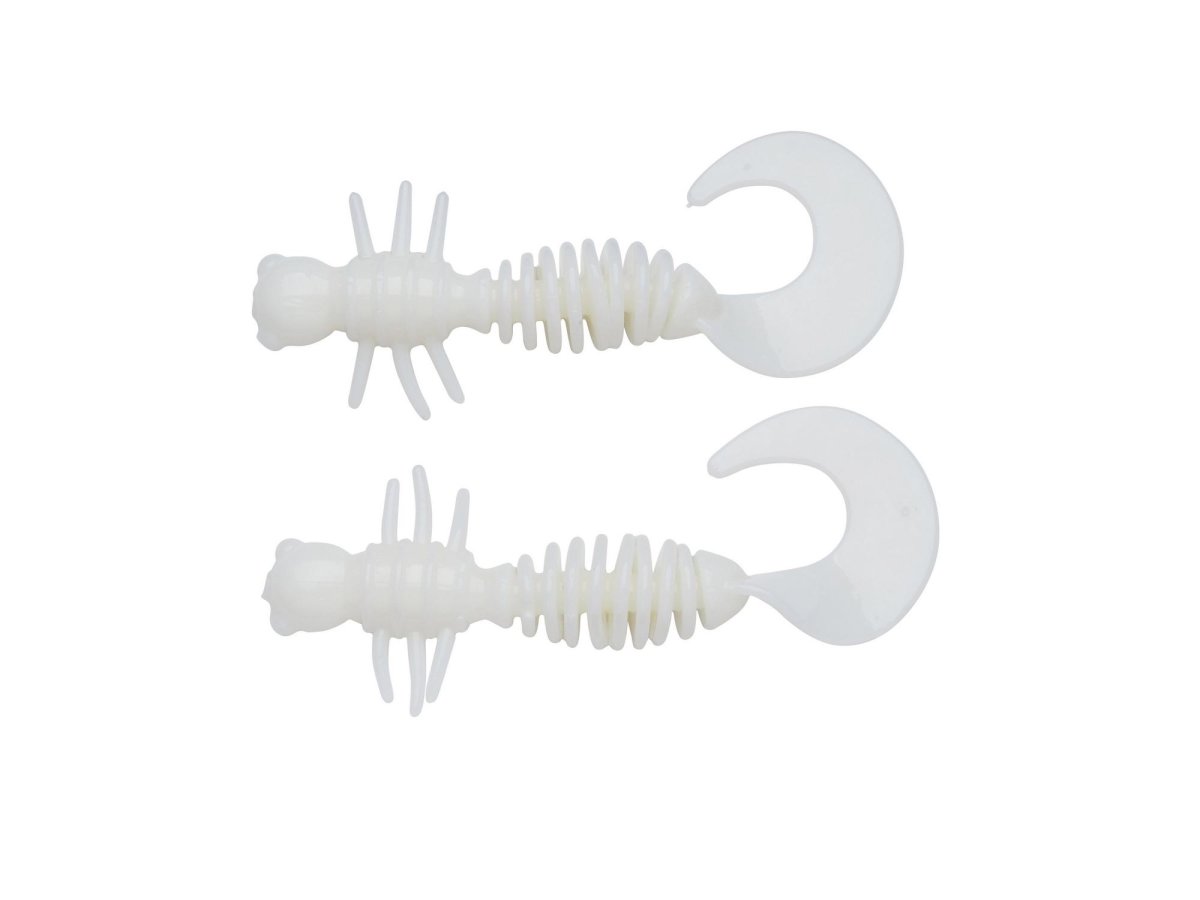 PowerBait Power Curly 55mm Milky White PowerBait Power Curly 55mm Milky White