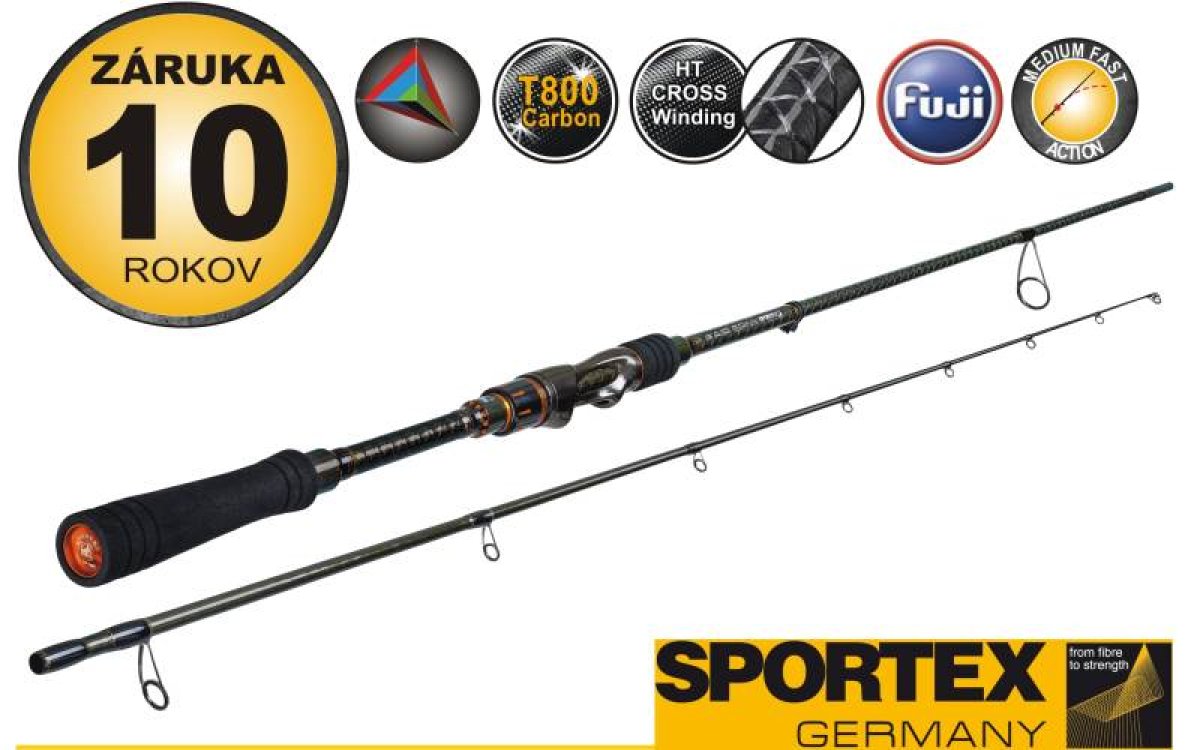 Přívlačový prut Air Spin 2díl 275cm / 20g